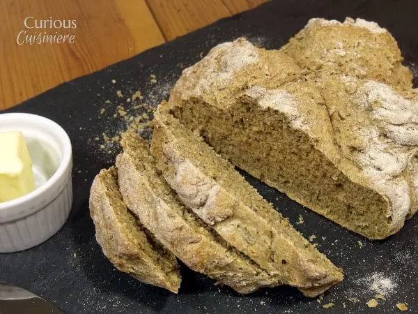 Cracked Pepper Caraway Irish Soda Bread from Curious Cuisiniere