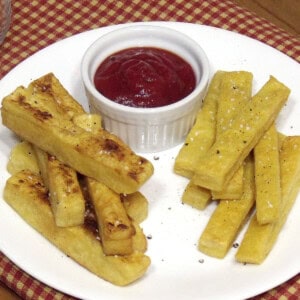 Panisse - Chickpea Fries from Curious Cuisiniere