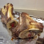 Roasted Beef Marrow Bone | Curious Cuisiniere