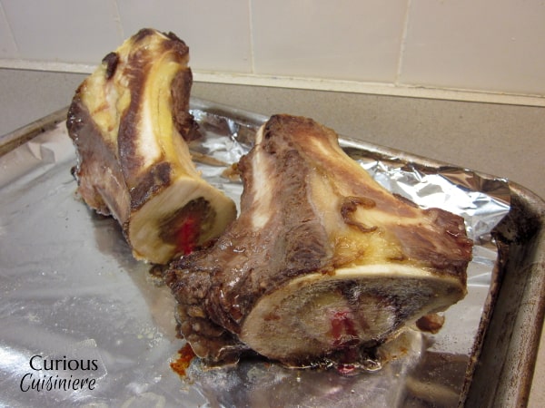 Roasted Beef Marrow Bone | Curious Cuisiniere