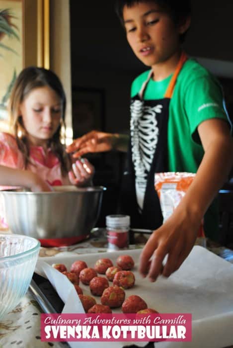 Svenska Kottbullar (Swedish Meatballs) By Culinary Adventures with Camilla