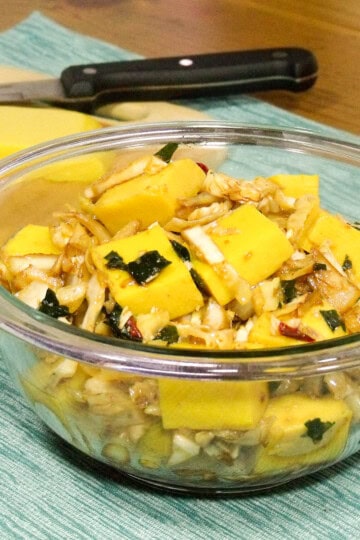 Burmese Tofu (Soy Free Chickpea Tofu) from Curious Cuisiniere