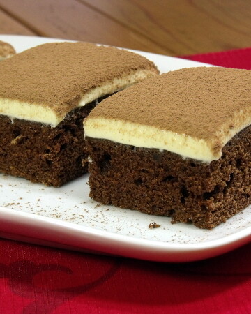 Chocolate Tiramisu Cake from Curious Cuisiniere