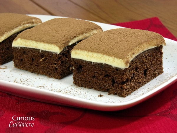 Chocolate Tiramisu Cake from Curious Cuisiniere