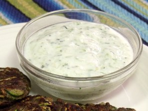 Turkish Cucumber and Yogurt Cacik from Curious Cusiniere