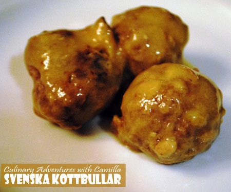 Svenska Kottbullar - Swedish Meatballs
