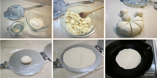 Authentic Mexican corn tortillas corn tortillas from scratch | www.CuriousCuisiniere.com