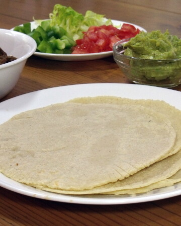 Corn Tortillas from Curious Cuisineire