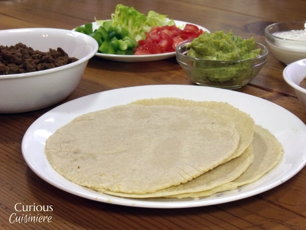 Corn Tortillas from Curious Cuisineire