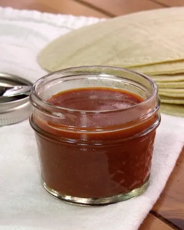 Homemade Red Enchilada Sauce from Curious Cuisiniere