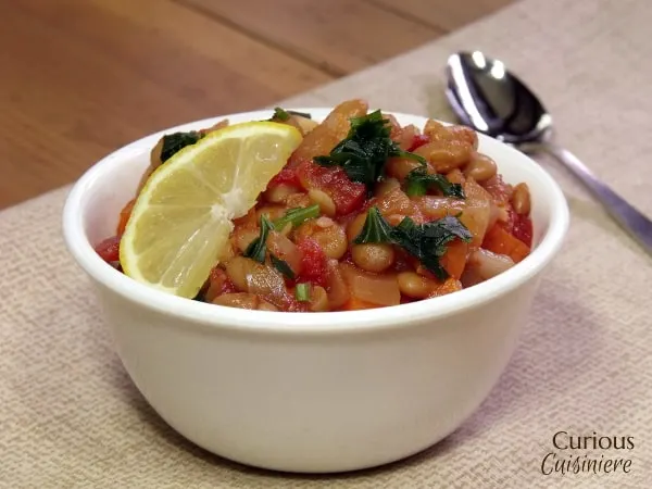 Barbunya Pilaki (Turkish 'Baked Beans') | Curious Cuisiniere