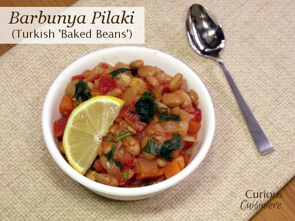 Barbunya Pilaki (Turkish 'Baked Beans') | Curious Cuisiniere