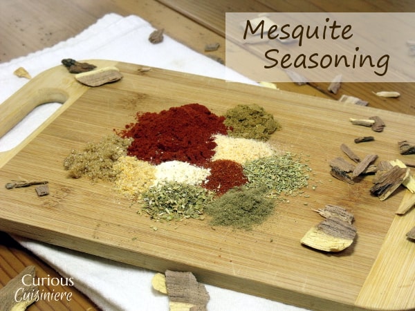 Add the flavor of mesquite smoking to your meat, dips, and sauces with this easy to make Mesquite Seasoning Mix. | www.CuriousCuisiniere.com