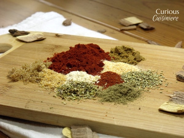 Add the flavor of mesquite smoking to your meat, dips, and sauces with this easy to make Mesquite Seasoning Mix. | www.CuriousCuisiniere.com