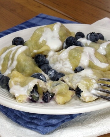 Blueberry Pierogi | Curious Cuisiniere