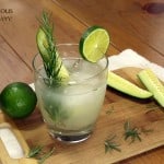 Rosemary Cucumber Gimlet | Curious Cuisiniere