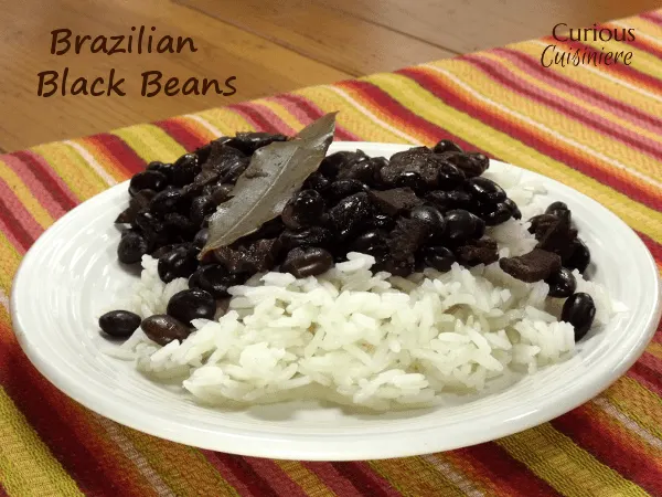 Brazilian Black Beans | Curious Cuisiniere