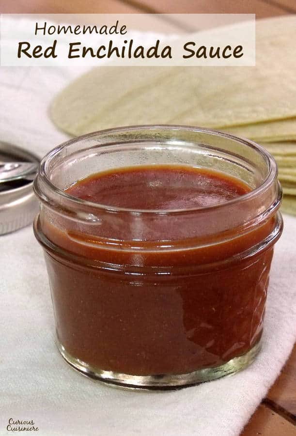 Homemade Red Enchilada Sauce • Curious Cuisiniere