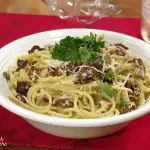 Spaghetti alla Carbonara and a #SummerOfArneis #WinePW
