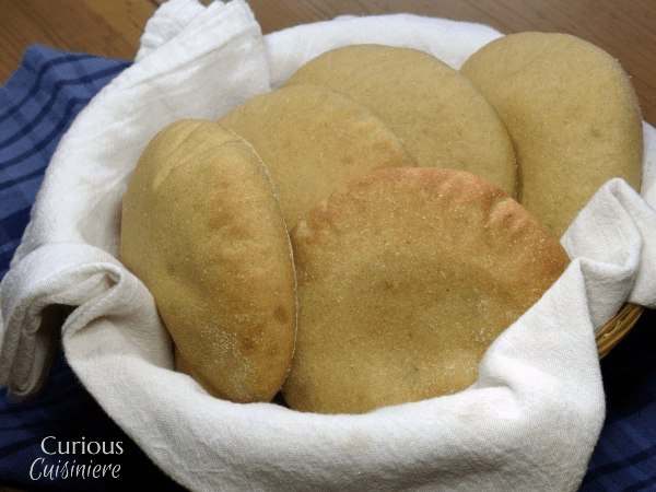 Whole Wheat Pita Bread | Curious Cuisiniere