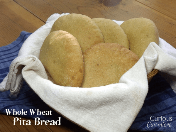 Whole Wheat Pita Bread | Curious Cuisiniere