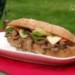 Bulgogi (Korean Barbecued Beef) Sandwich