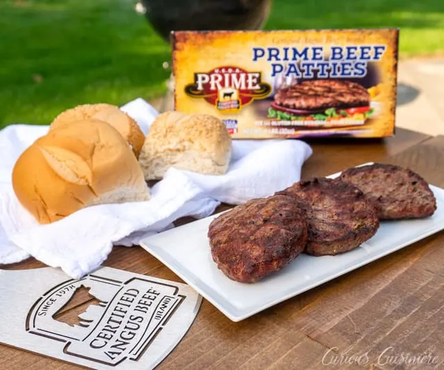 Certified Angus Beef ® brand Patties from the grill | Curious Cuisiniere