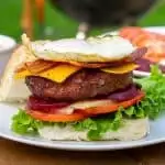 Aussie Burger with “The Lot”