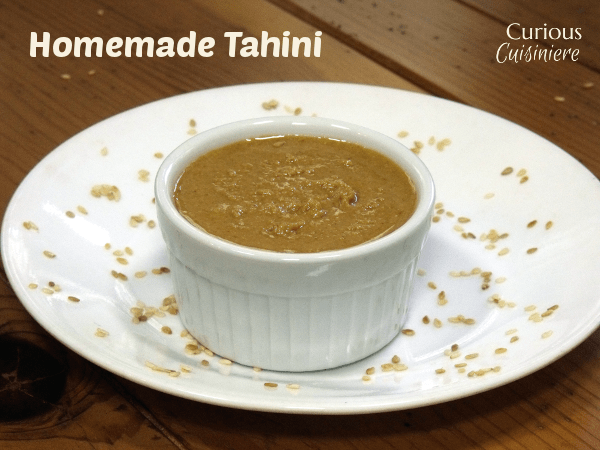 Homemade Tahini | Curious CuisiniereHomemade Tahini | Curious Cuisiniere