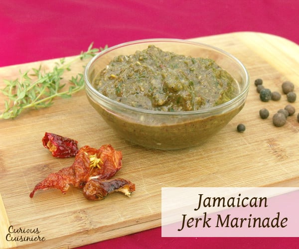 A spicy and savory Jamaican Jerk Marinade takes no time at all to make at home. Get get yourself ready for authentic Jamaican Jerk Chicken! 