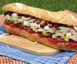 A French take on a tuna sandwich that is perfect for packing up for your next summer picnic.
