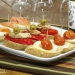 Pintxos (Basque Style Tapas) and Côtes de Gascogne Wine #Winophiles