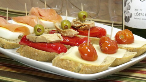 Pintxos Basque Style Tapas And Cotes De Gascogne Wine Pairing Curious Cuisiniere Pintxos Basque Style Tapas And Cotes De Gascogne Wine Pairing Curious Cuisiniere