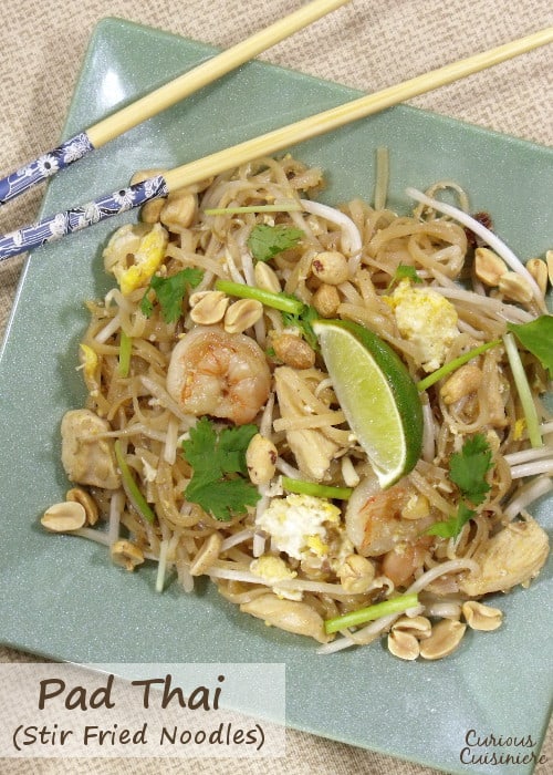 Quick and Easy Pad Thai Recipe • Curious Cuisiniere