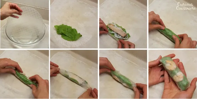 Rolling spring rolls is fun and easy with our step by step guide. | www.curiouscuisiniere.com