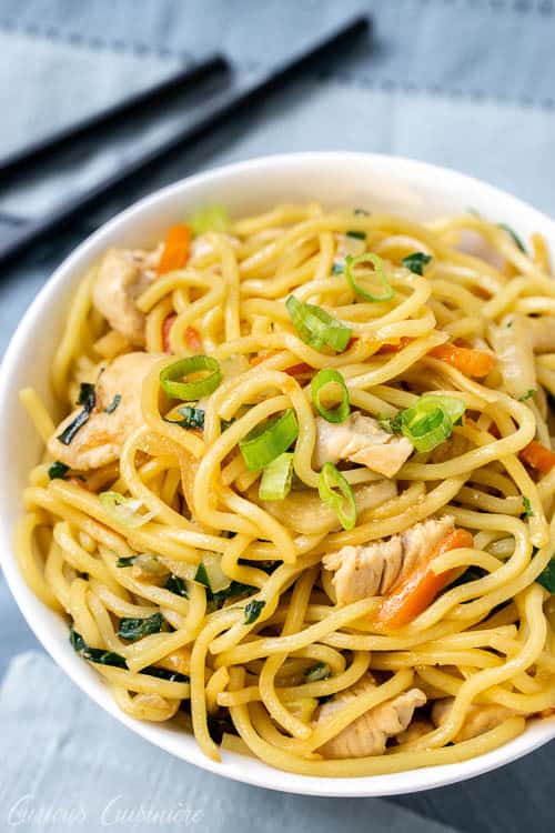 Chicken Chow Mein • Curious Cuisiniere