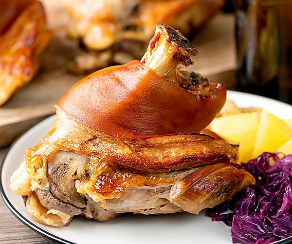 Schweinshaxe (German Pork Knuckle) • Curious Cuisiniere