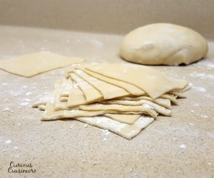 Perfect for egg rolls, wontons, dumplings, ravioli, and more. These homemade wonton wrappers are easy to make and freeze well. | www.curiouscuisiniere.com