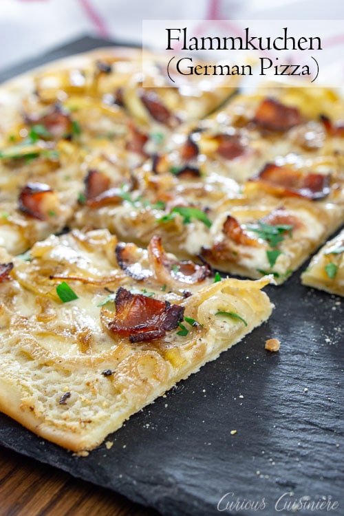 Flammkuchen German Pizza Curious Cuisiniere