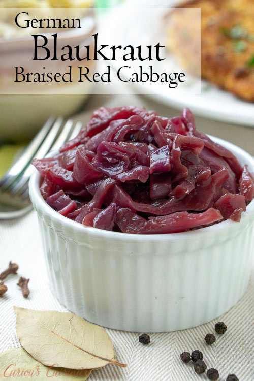Blaukraut (German Braised Red Cabbage) • Curious Cuisiniere