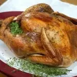 French Herb Roasted Turkey with Languedoc Wine #WinePW