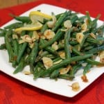 Haricots Verts Amandine and a White Bordeaux Wine Pairing