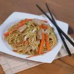 Yakisoba (Japanese Stir Fried Noodles) #SundaySupper