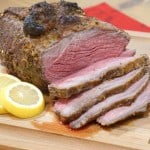 Greek Marinated Sirloin Tip Roast #SundaySupper #RoastPerfect