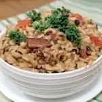 Hoppin’ John (South Carolina Black Eyed Peas and Bacon)