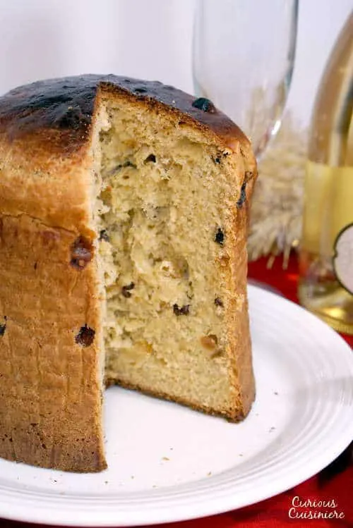 The classic Italian Christmas bread, Panettone, brings cake and bread together, and this easy recipe creates the perfect holiday loaf. | www.curiouscuisiniere.com