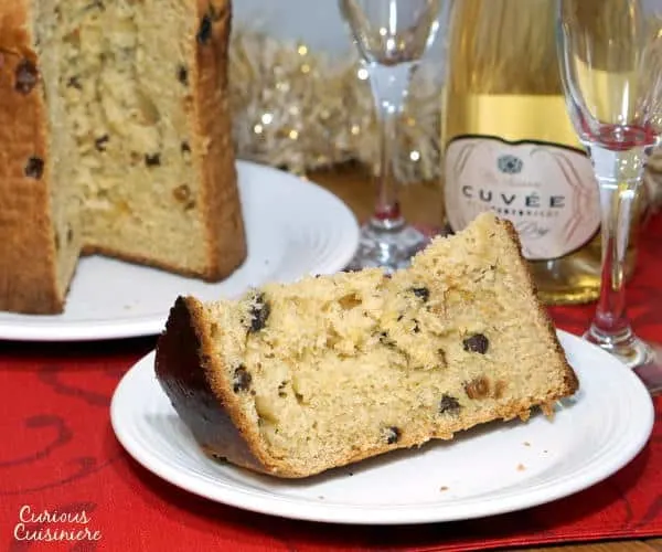 The classic Italian Christmas bread, Panettone, brings cake and bread together, and this easy recipe creates the perfect holiday loaf. | www.curiouscuisiniere.com