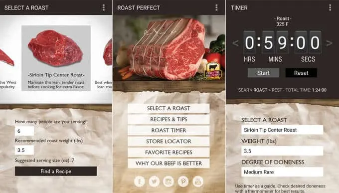 Sirloin Tip Roast Perfect App Certified Angus Beef