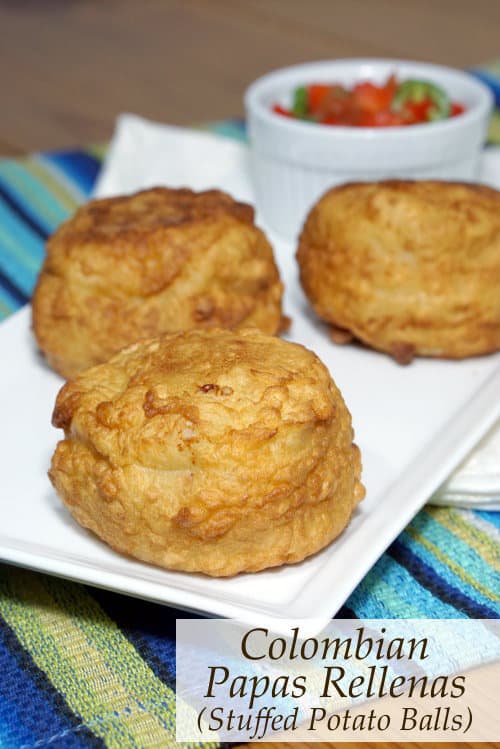 Colombian Papas Rellenas (Stuffed Potato Balls) • Curious Cuisiniere