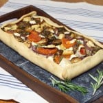 Rustic Winter Vegetable Tarte Provencale #FreshTastyValentines